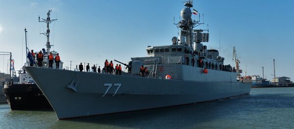 Прибытие отряда кораблей Военно-морских сил Ирана в порт Махачкалы - Sputnik Mundo