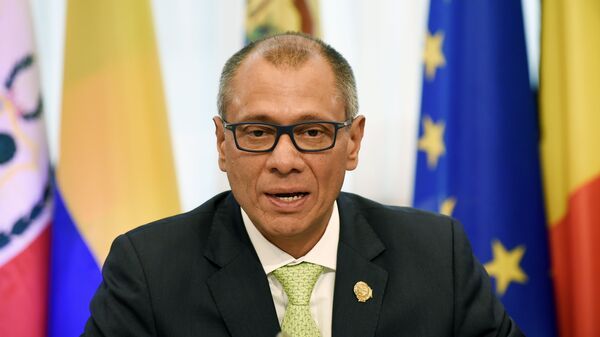 Jorge Glas, vicepresidente de Ecuador - Sputnik Mundo