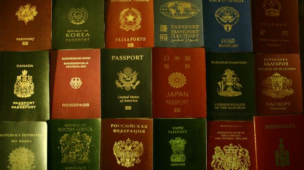 Pasaportes (imagen referencial) Pasaportes (imagen referencial) - Sputnik Mundo