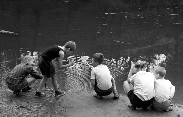 Impresionantes imágenes: el Parque Gorki de Moscú, en plena época del 'deshielo' - Sputnik Mundo