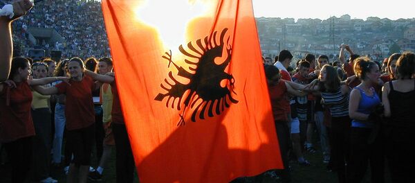 Bandera de Albania - Sputnik Mundo