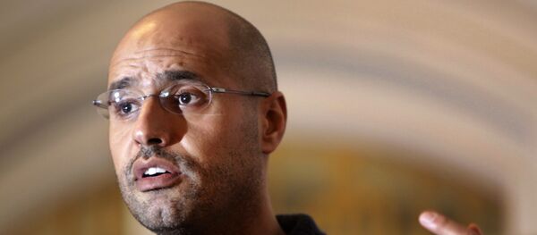 Saif al-Islam Gadafi, hijo del exlíder libio Muamar Gadafi (archivo) Saif al-Islam Gadafi, hijo del exlíder libio Muamar Gadafi (archivo) - Sputnik Mundo
