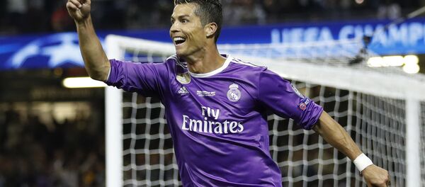 Cristiano Ronaldo del Real Madrid en la final de la Champions League - Sputnik Mundo