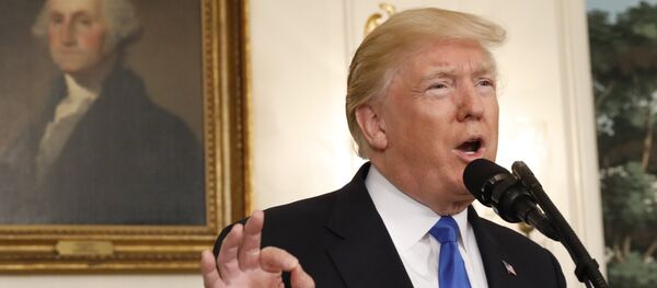 Donald Trump, presidente de EEUU - Sputnik Mundo