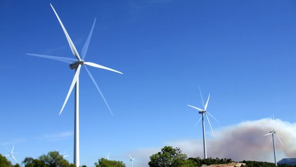 Molinos de viento (imagen referencial) - Sputnik Mundo