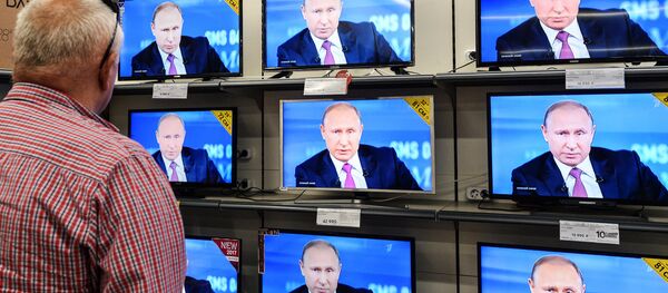 La 15ª 'Línea directa' con Vladímir Putin La 15ª 'Línea directa' con Vladímir Putin - Sputnik Mundo