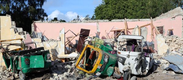 Lugar del atentado en Mogadiscio, Somalia (archivo) - Sputnik Mundo