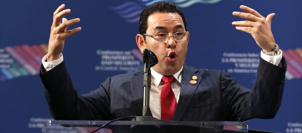 Jimmy Morales - Sputnik Mundo