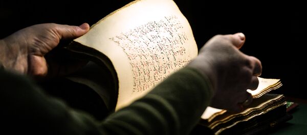 Открытие выставки Очарованная душа. К 150-летию Ромена Роллана Открытие выставки Очарованная душа. К 150-летию Ромена Роллана - Sputnik Mundo