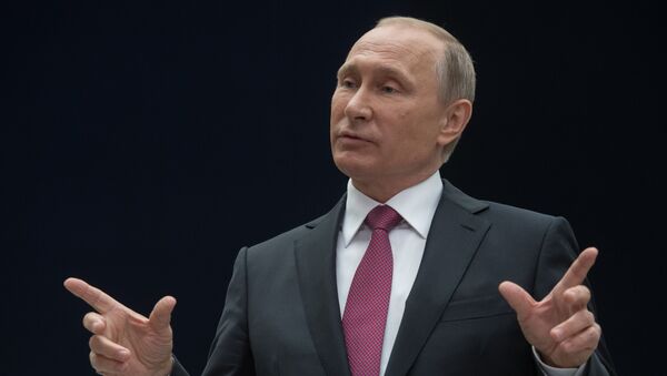 Vladímir Putin, presidente de Rusia - Sputnik Mundo