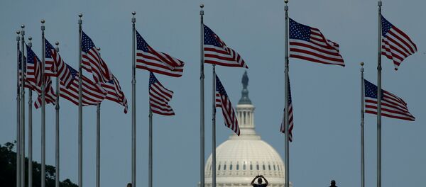 Banderas de EEUU - Sputnik Mundo