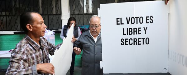La preparación para las elecciones en México (archivo) - Sputnik Mundo