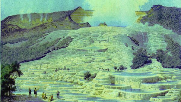 Terrazas Rosas y Blancas de Nueva Zelanda - Sputnik Mundo