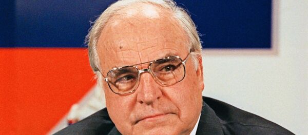 Helmut Kohl, excanciller federal de Alemania - Sputnik Mundo