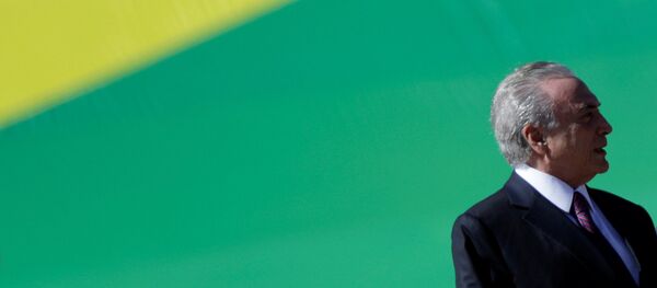 Michel Temer, presidente de Brasil - Sputnik Mundo