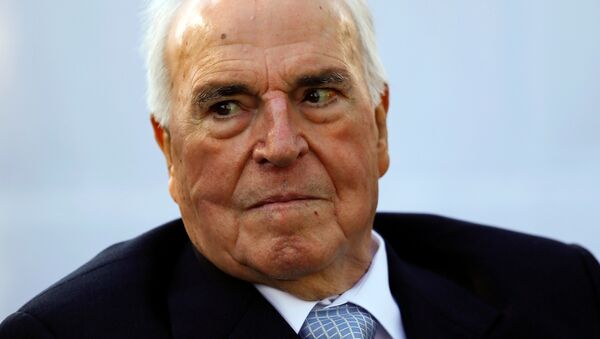 Helmut Kohl, excanciller federal alemán (archivo) - Sputnik Mundo