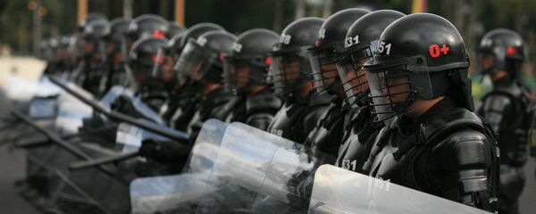 Escuadrón Móvil Antidisturbios de Colombia - Sputnik Mundo