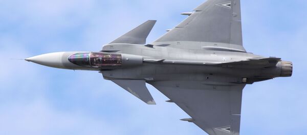 El caza sueco Gripen - Sputnik Mundo