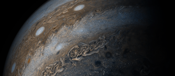 Júpiter y su 'collar de perlas' - Sputnik Mundo