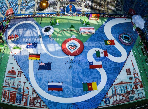 Ceremonia de apertura de la Copa Confederaciones 2017 - Sputnik Mundo