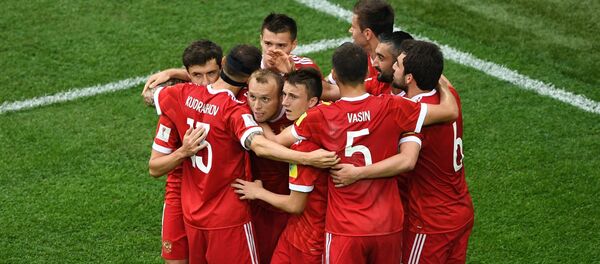 La selección rusa en la Copa Confederaciones de 2017 - Sputnik Mundo