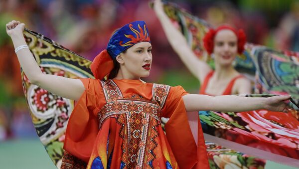 Artistas se presentan en la ceremonia de apertura de la Copa Confederaciones - Sputnik Mundo