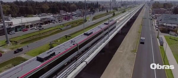 El tren interurbano México-Toluca, a nada de 'surcar' el país - Sputnik Mundo