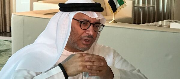 Anwar Gargash, ministro de Exteriores de Emiratos Árabes Unidos - Sputnik Mundo