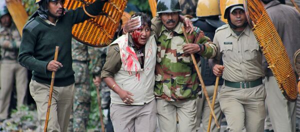 El colapso de un edificio en Bombay (archivo) - Sputnik Mundo