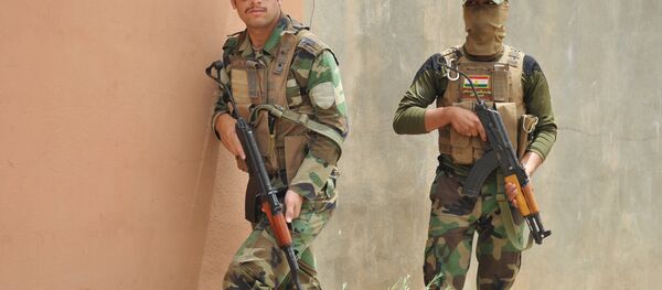 Soldados de las fuerzas del Kurdistán iraquí - Sputnik Mundo