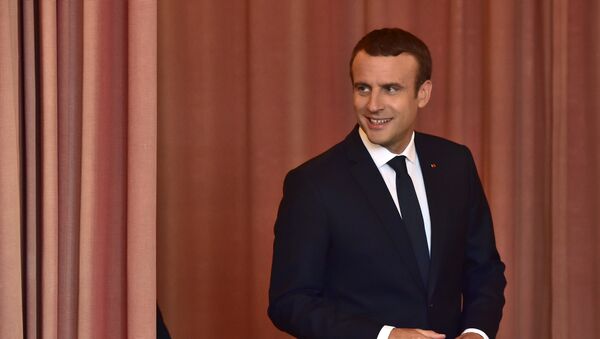 Emmanuel Macron, presidente de Francia - Sputnik Mundo