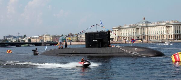 Un submarino del proyecto Lada en San Petersburgo Un submarino del proyecto Lada en San Petersburgo - Sputnik Mundo