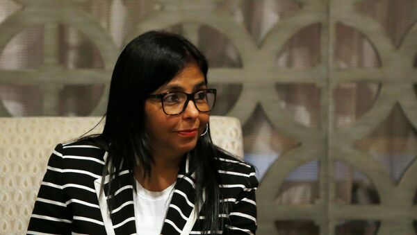 Delcy Rodríguez, ministra de Exteriores de Venezuela - Sputnik Mundo