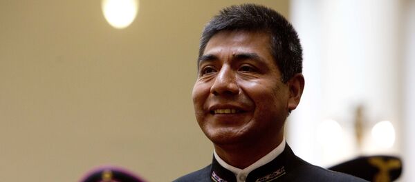 Fernando Huanacuni, canciller boliviano - Sputnik Mundo