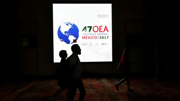 La 47 Asamblea General de la OEA - Sputnik Mundo