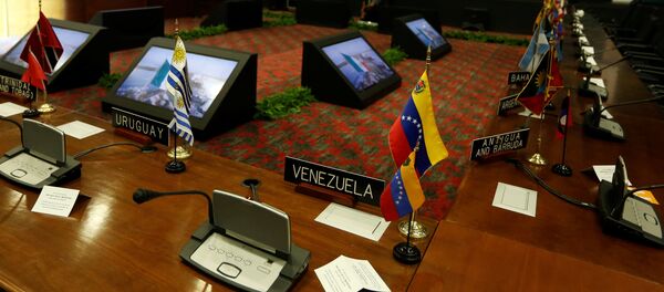 La reunión de consulta de cancilleres de la OEA - Sputnik Mundo