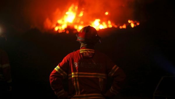 Un bombero (imagen referencial) Un bombero (imagen referencial) - Sputnik Mundo