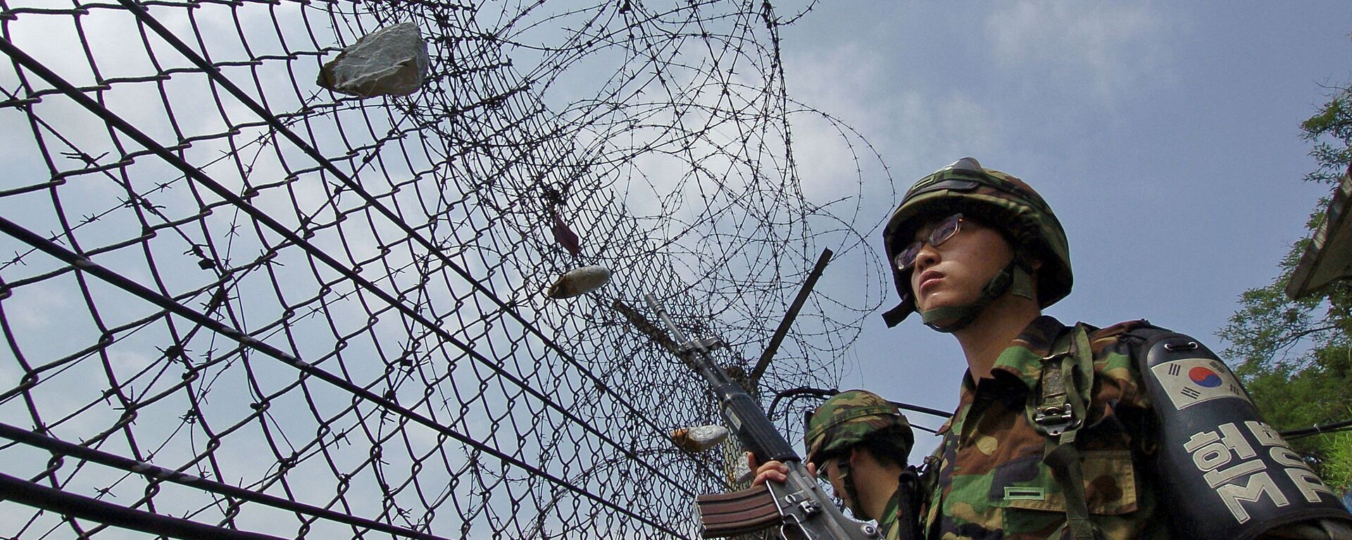 Militares surcoreanos en la frontera con Corea del Norte (archivo) - Sputnik Mundo, 1920, 25.07.2022