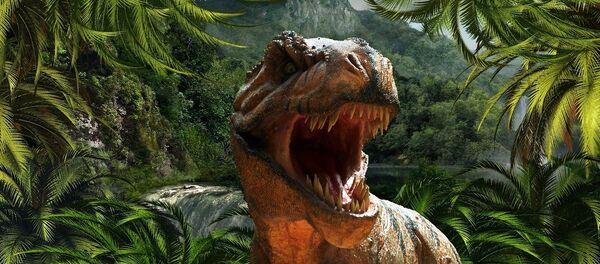 Un dinosaurio (imagen referencial) - Sputnik Mundo