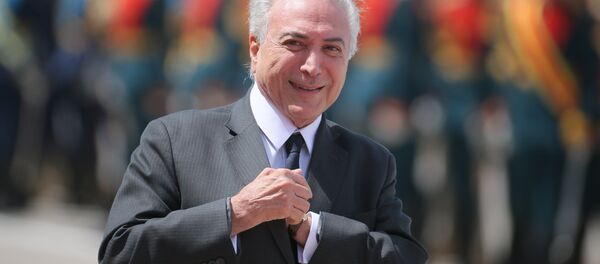 Michel Temer, presidente de Brasil (archivo) Michel Temer, presidente de Brasil (archivo) - Sputnik Mundo
