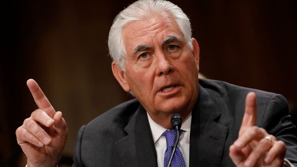 Rex Tillerson, secretario de Estado de EEUU (archivo) - Sputnik Mundo