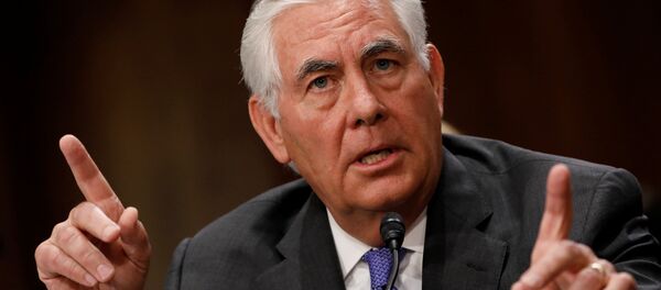 Rex Tillerson, secretario de Estado de EEUU (archivo) - Sputnik Mundo