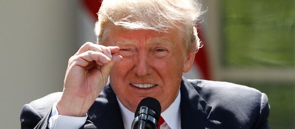 Donald Trump, presidente de EEUU - Sputnik Mundo