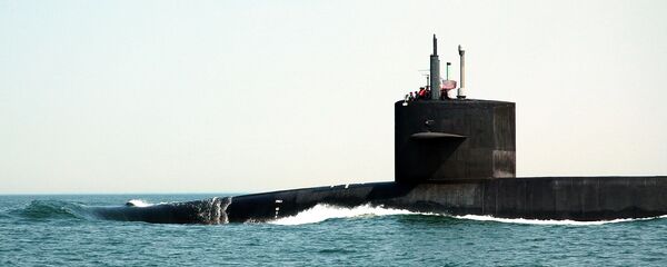 Un submarino nuclear estadounidense (archivo) - Sputnik Mundo
