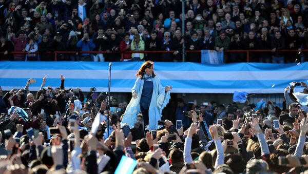 Cristina Fernández de Kirchner, expresidenta argentina - Sputnik Mundo