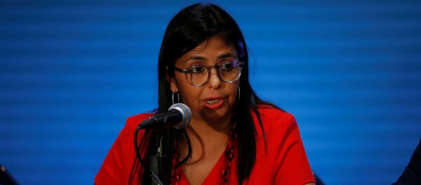 Delcy Rodríguez, ministra de Exteriores de Venezuela Delcy Rodríguez, ministra de Exteriores de Venezuela - Sputnik Mundo