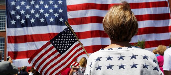 Bandera de EEUU - Sputnik Mundo