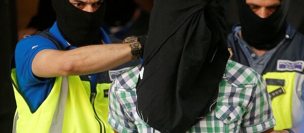Detención de Rachid El Omari, miembro de Daesh, en Madrid, España - Sputnik Mundo