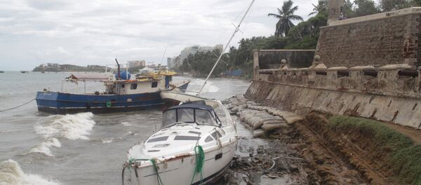 Consecuencias de la tormenta Bret en Venezuela Consecuencias de la tormenta Bret en Venezuela - Sputnik Mundo