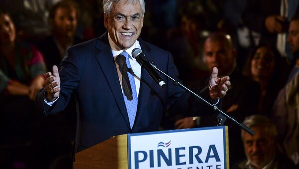 Sebastián Piñera, candidato a la presidencia y exmandatario (2010-2014) chileno - Sputnik Mundo